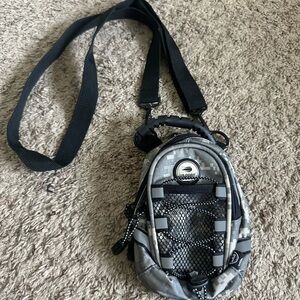 Gray Crossbody Bag for Men
